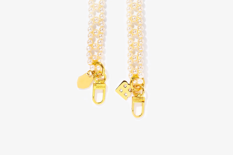 Emily Pearl Champagner 18K Gold Lang