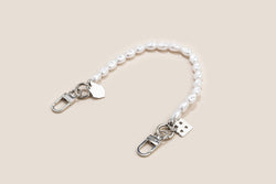 Petit Seapearl Handykette Silber